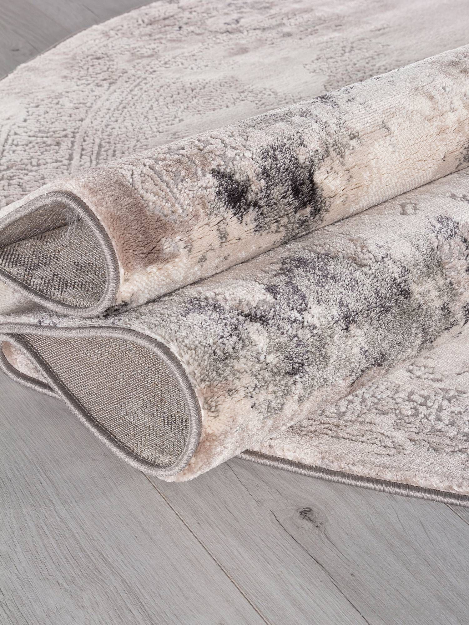 Ковер BRAND O2116 995 GREY / GREY Овал