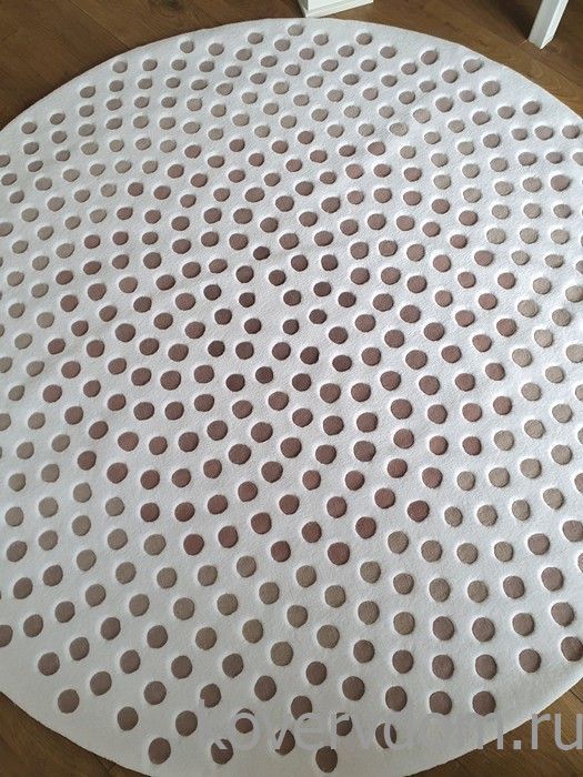 Ковер ручной работы GRADIENT BEIGE круг Ковер ручной работы GRADIENT BEIGE круг