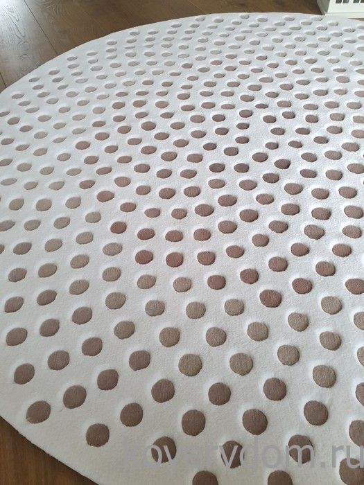 Ковер ручной работы GRADIENT BEIGE круг Ковер ручной работы GRADIENT BEIGE круг