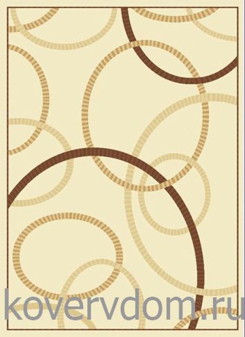 Ковер высокоплотный  BRILLIANT  4592 CREAM 