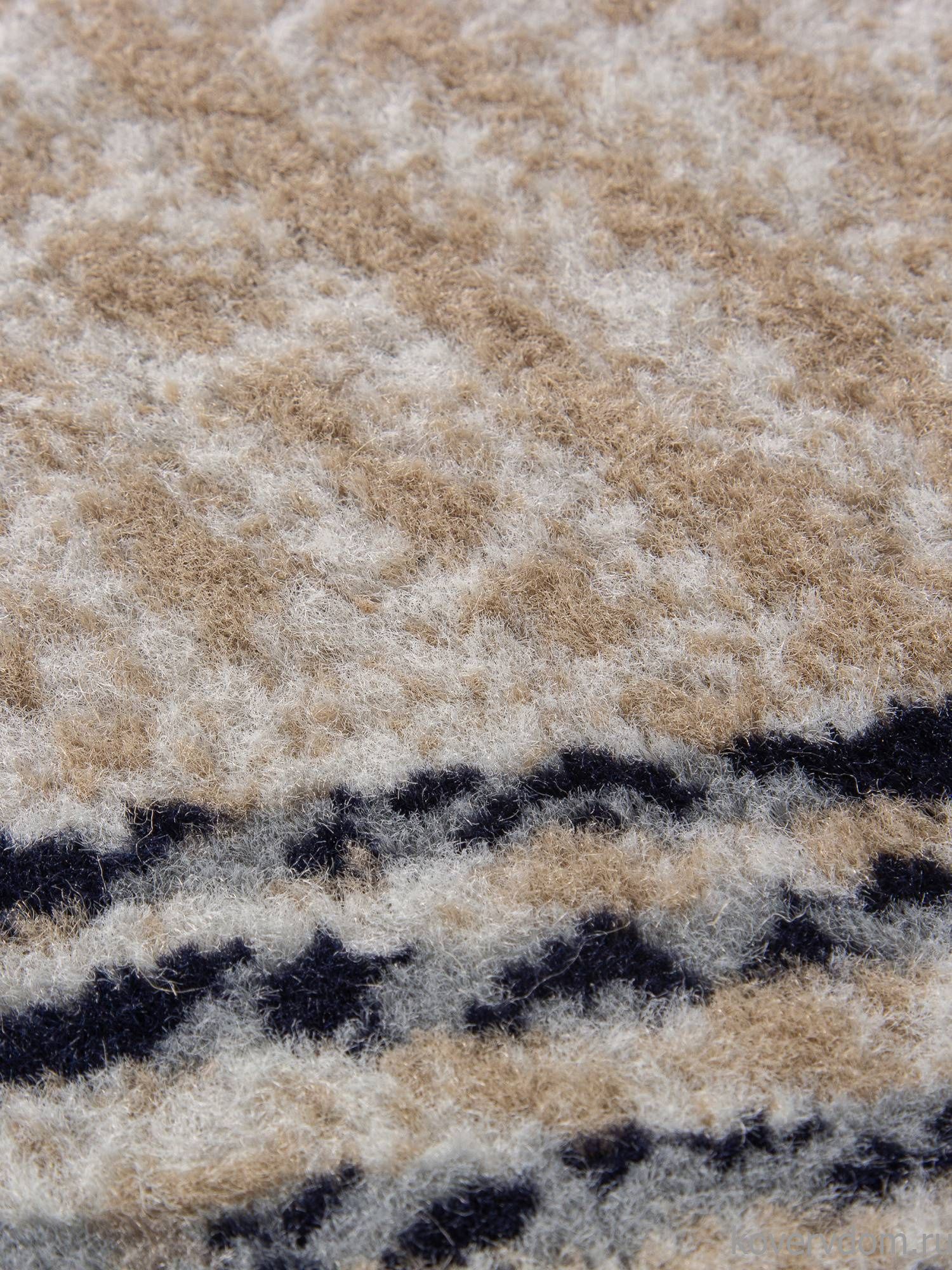 Ковер PRAGA 06022A TOZ GRI / NAVY Овал