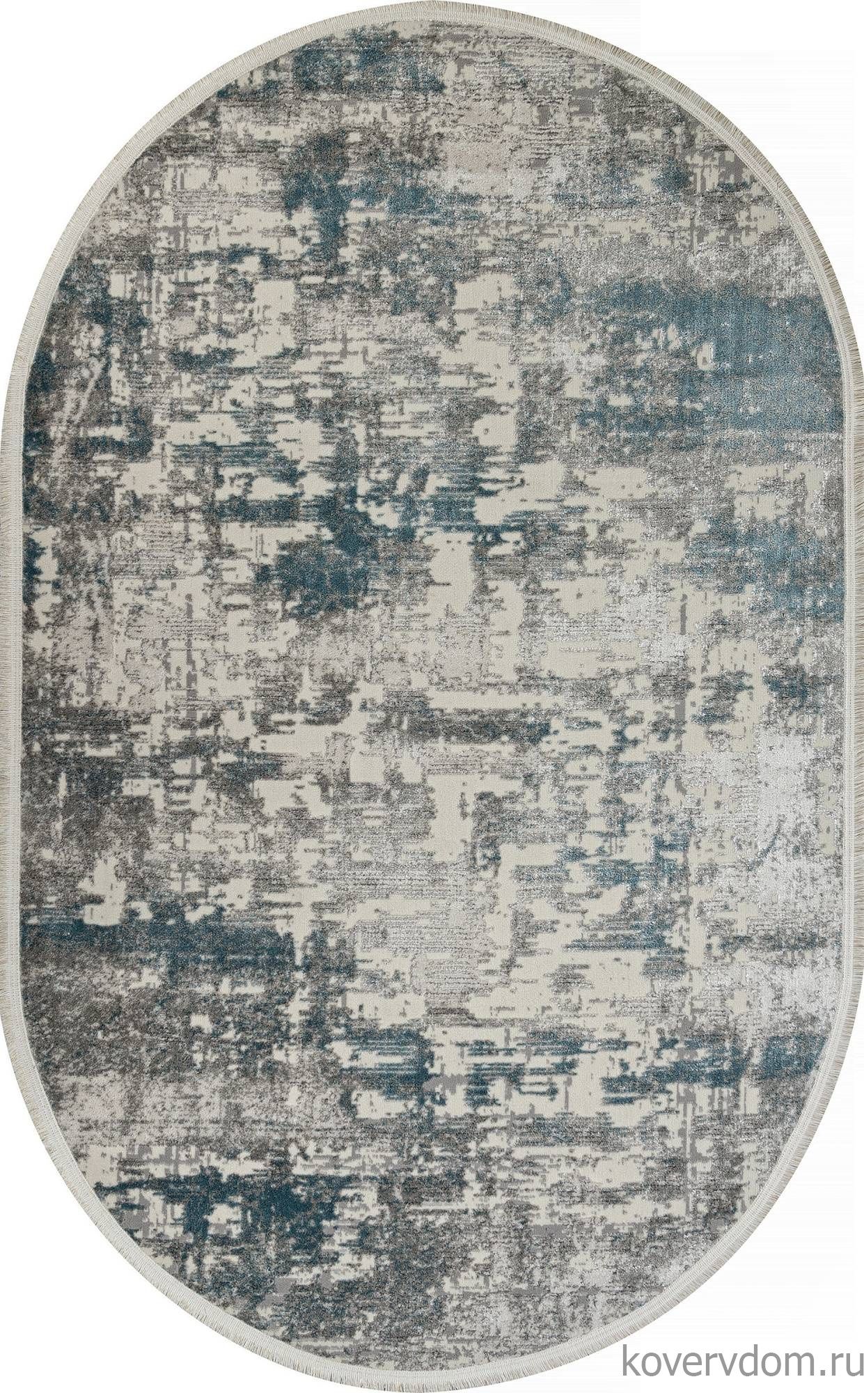 Ковер MARMARIS 26941A GRY / BLUE Овал