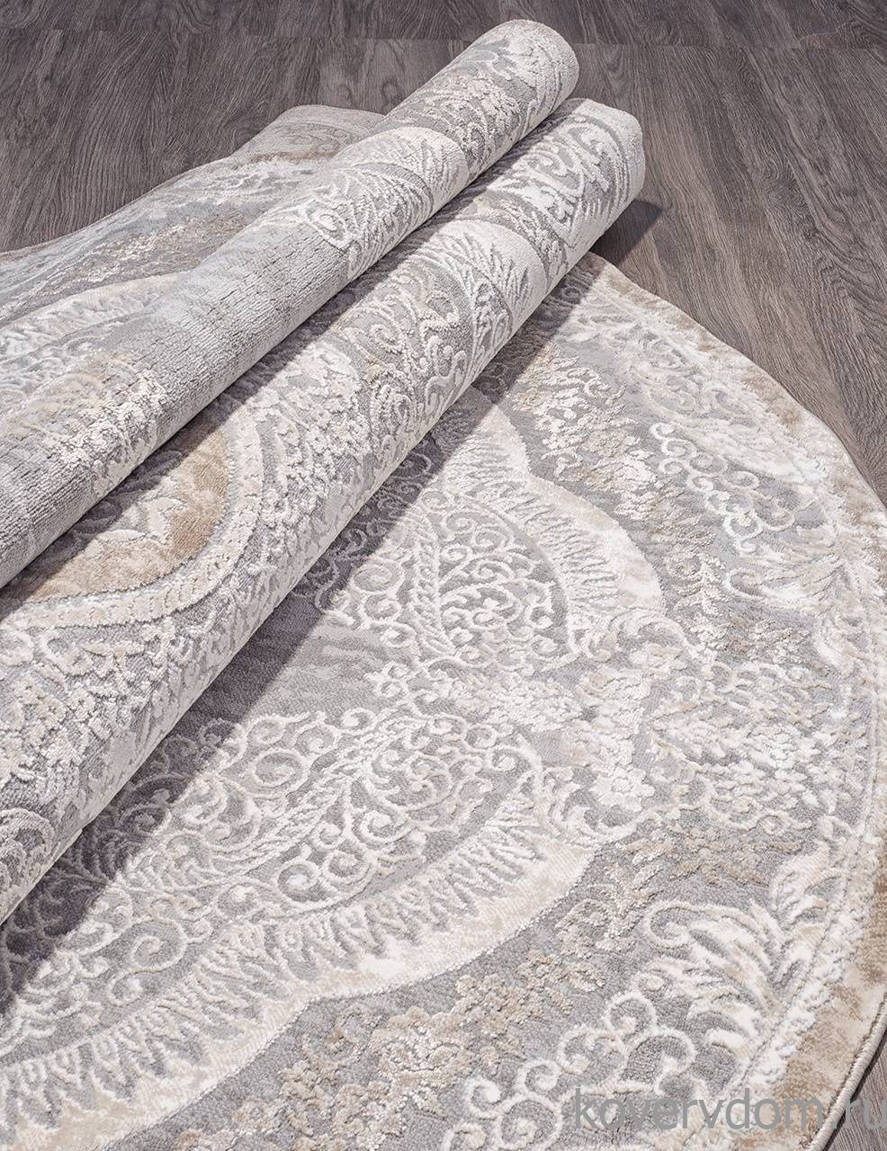 Ковер ARMINA 03880C GREY / BROWN Овал Ковер ARMINA 03880C GREY / BROWN Овал