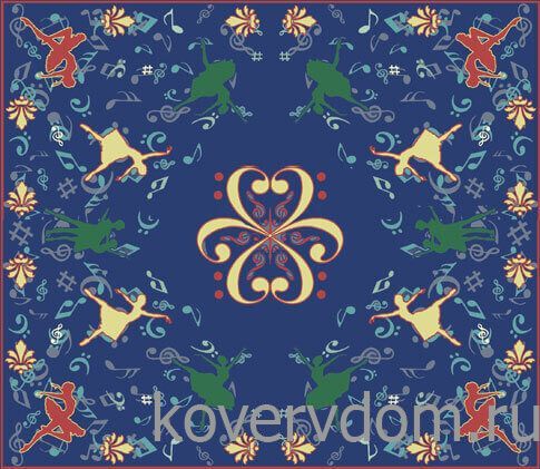 Ковер Балерины зеркальный комплект