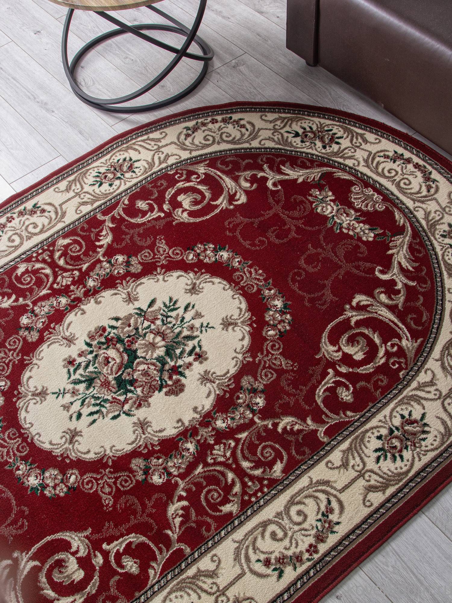 Ковер COLIZEY D066 RED Овал