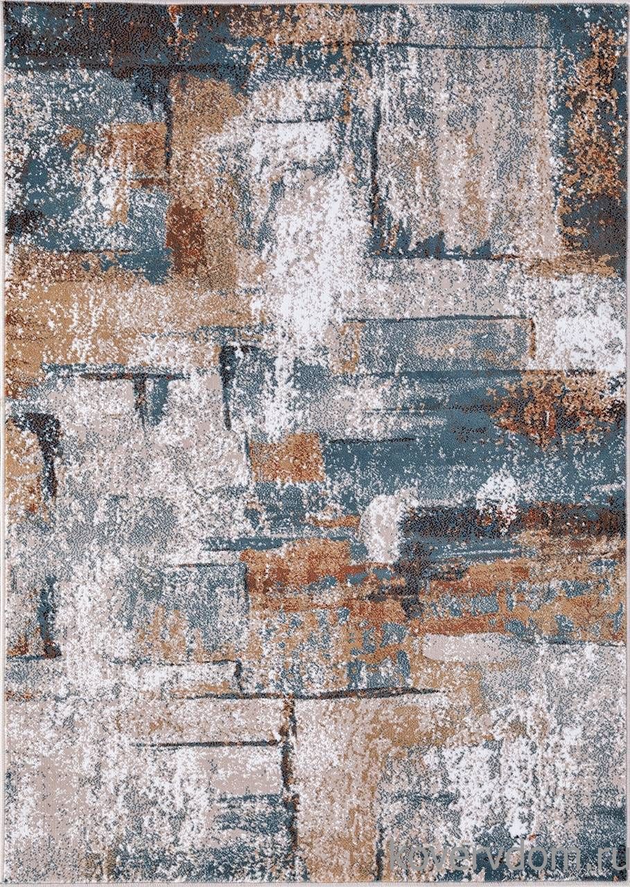 Ковер RICHMOND D864 CREAM-BLUE Ковер RICHMOND D864 CREAM-BLUE