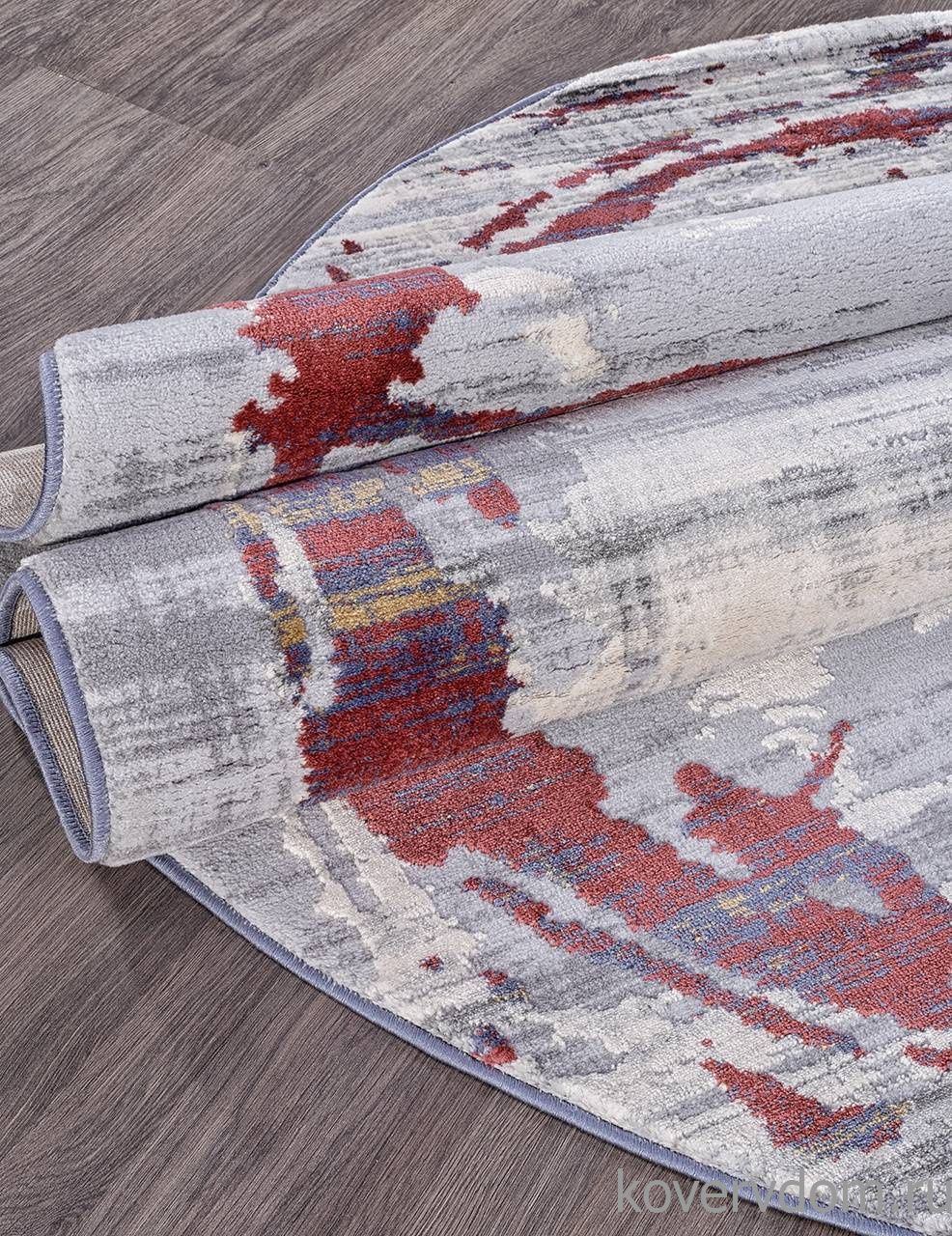 Ковер MARDAN 5047A COKEN D.GREY / BLUE Овал Ковер MARDAN 5047A COKEN D.GREY / BLUE Овал