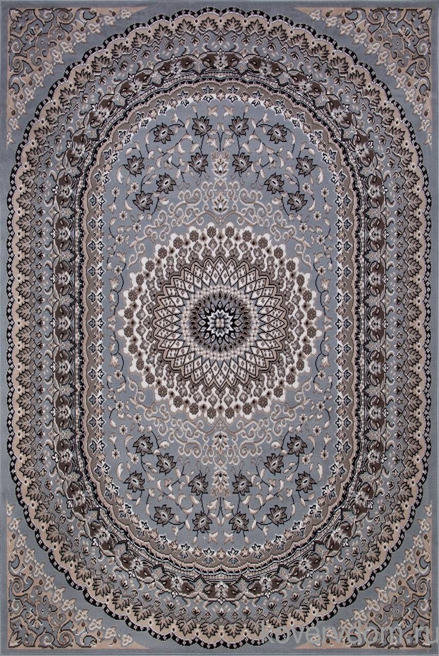 Ковер SIERRA D504 BLUE-BROWN 2