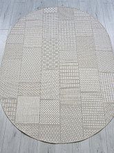 Овальный ковер бежевый KAIR S160 BEIGE Овал