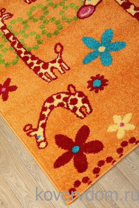 Ковер детский FUNKY Giraffe a apricot