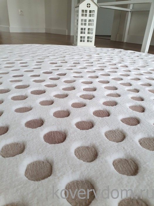 Ковер ручной работы GRADIENT BEIGE круг Ковер ручной работы GRADIENT BEIGE круг