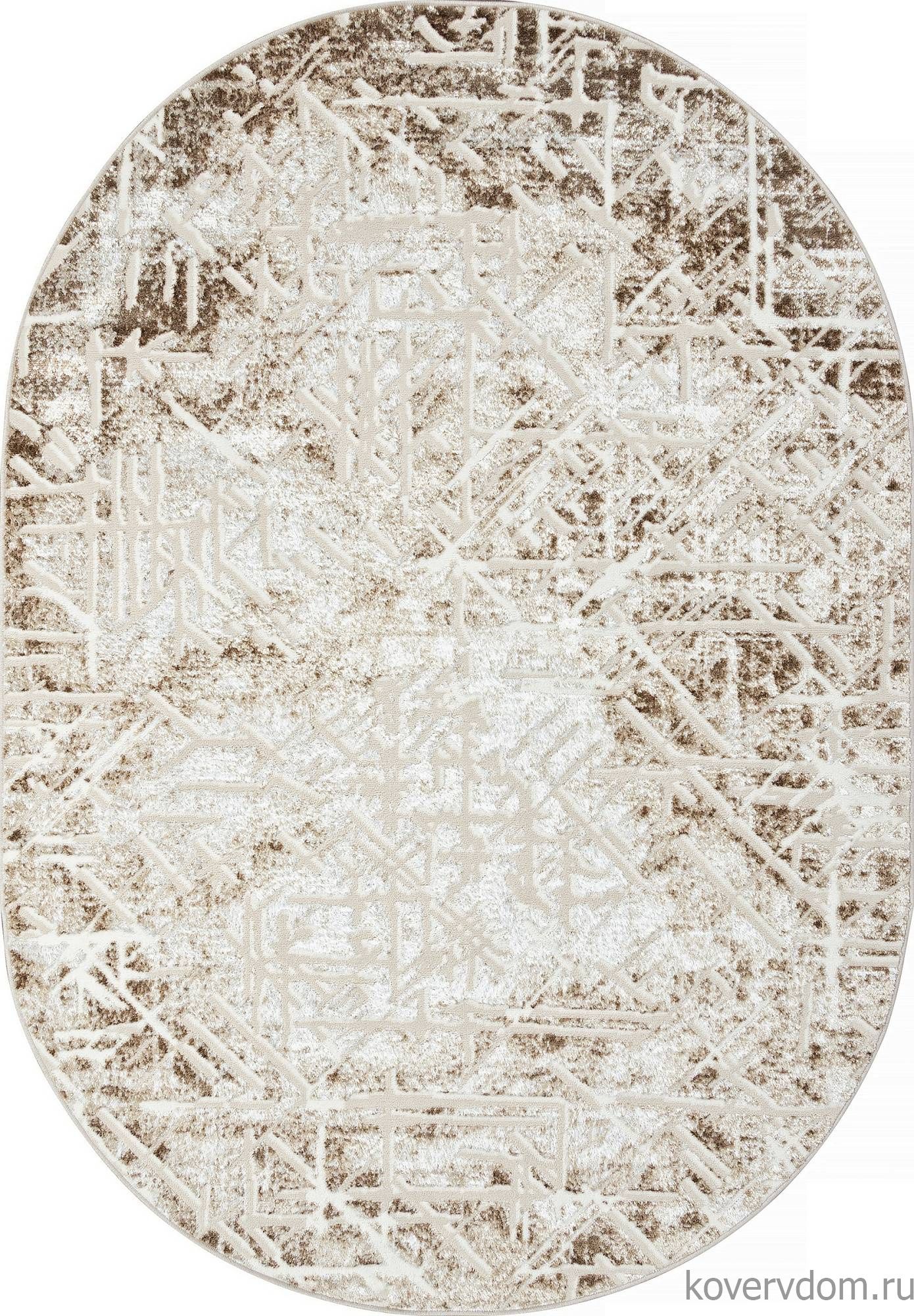 Ковер ANTEP O1704 665 CREAM / VIZON Овал