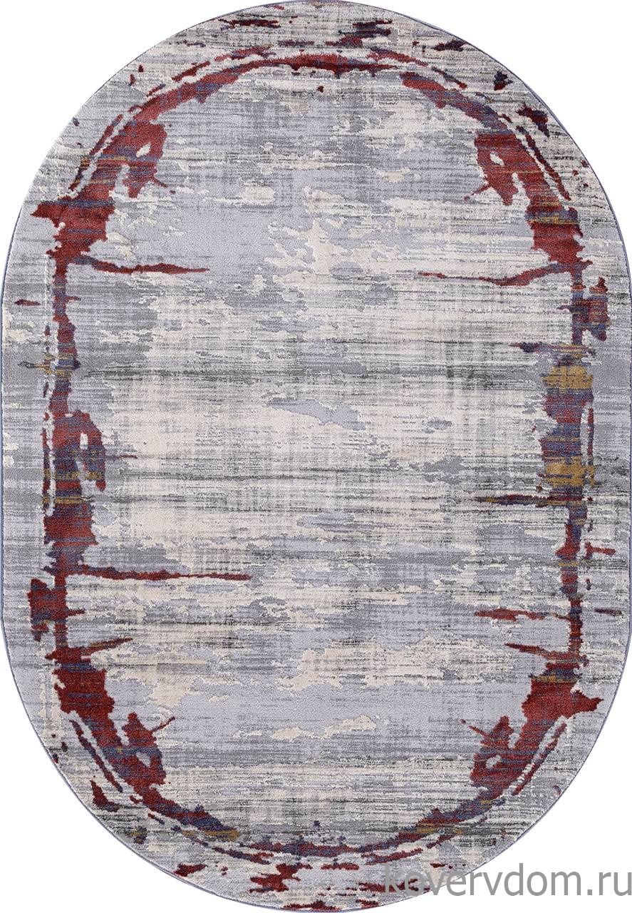 Ковер MARDAN 5047A COKEN D.GREY / BLUE Овал Ковер MARDAN 5047A COKEN D.GREY / BLUE Овал