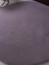 Круглый ковер в спальню RABBIT LUXE PX2001 GRAY Круг