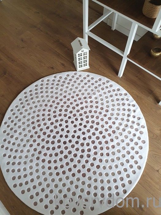 Ковер ручной работы GRADIENT BEIGE круг Ковер ручной работы GRADIENT BEIGE круг