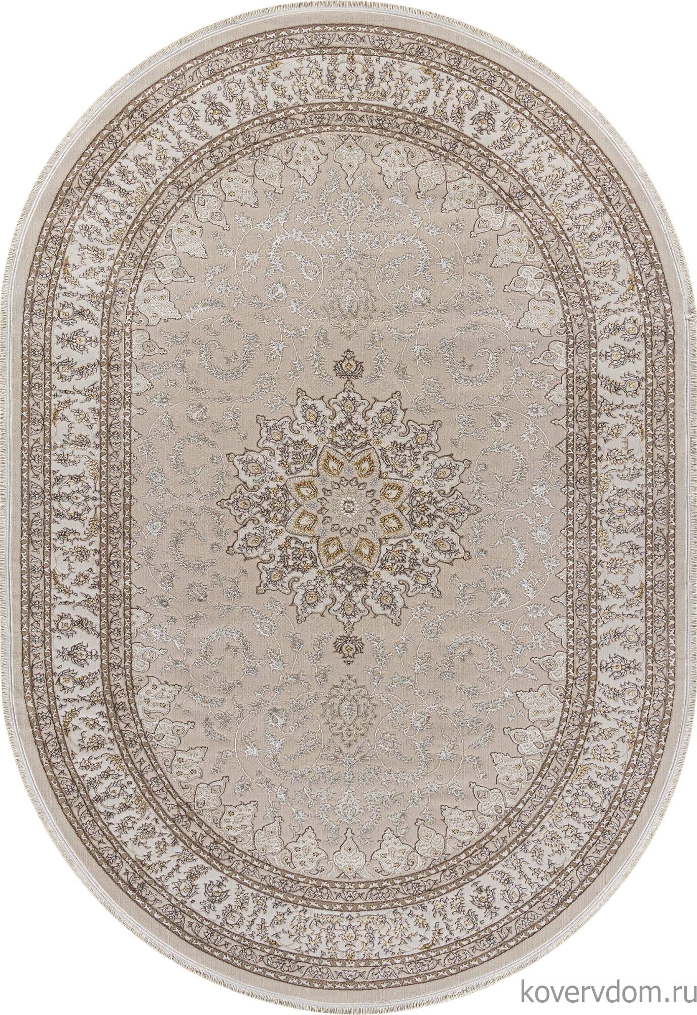 Ковер DELINA M108A BEIGE / CREAM Овал
