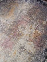 Пушистый ковер ZUMMA F262 PINK Овал