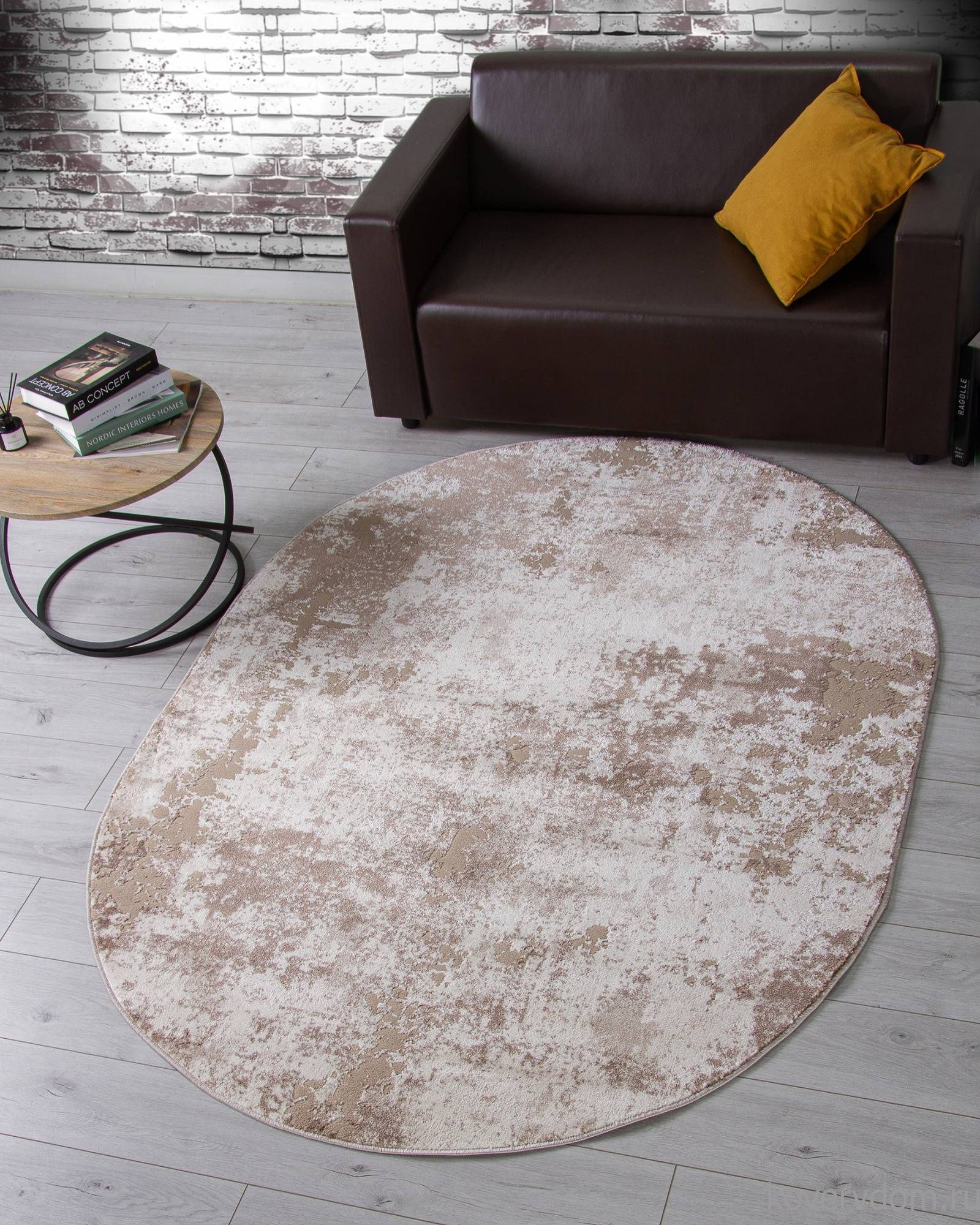 Ковер ALABAMA F172 BEIGE Овал Ковер ALABAMA F172 BEIGE Овал