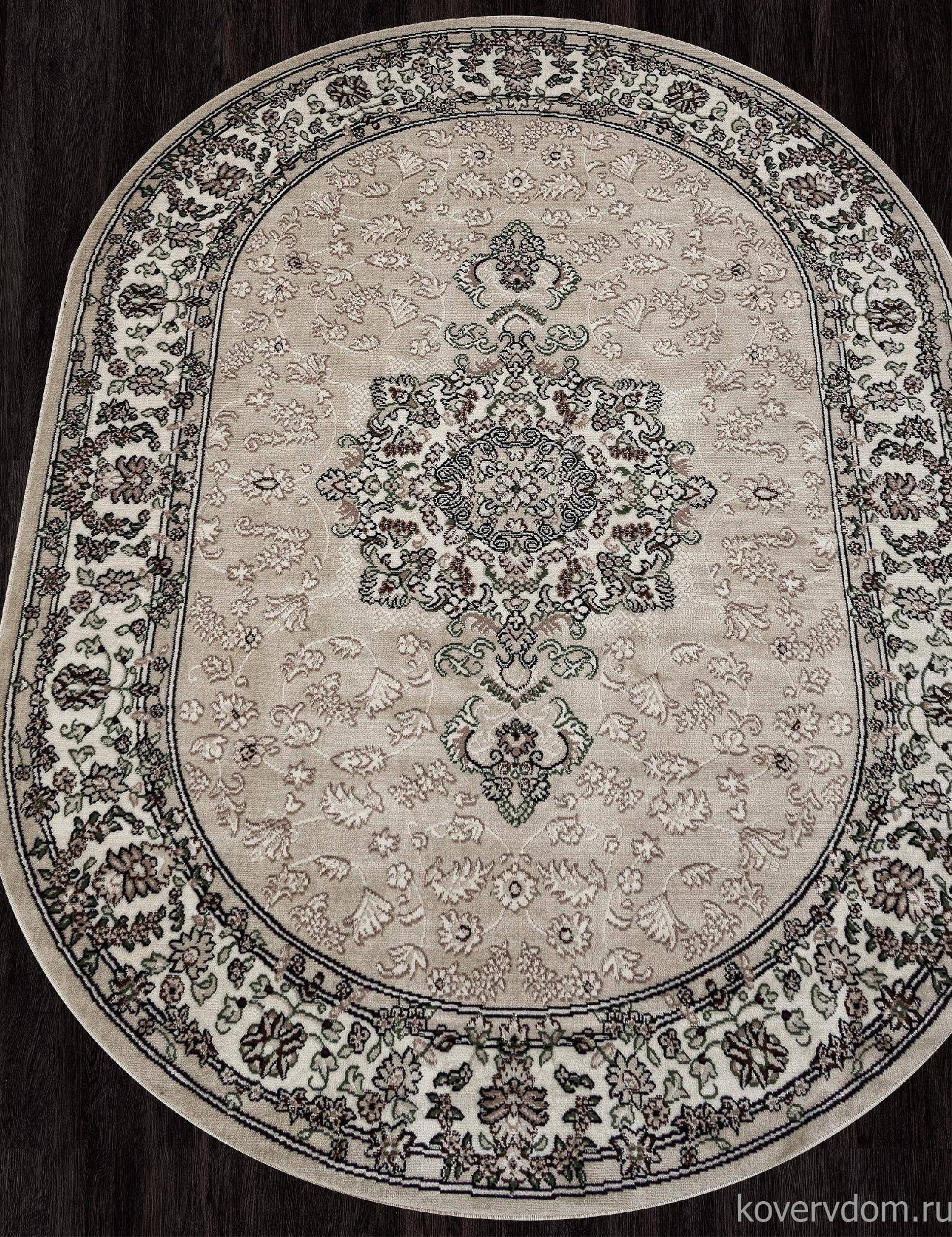 Ковер GAVANA-A D412 BEIGE Овал Ковер GAVANA-A D412 BEIGE Овал