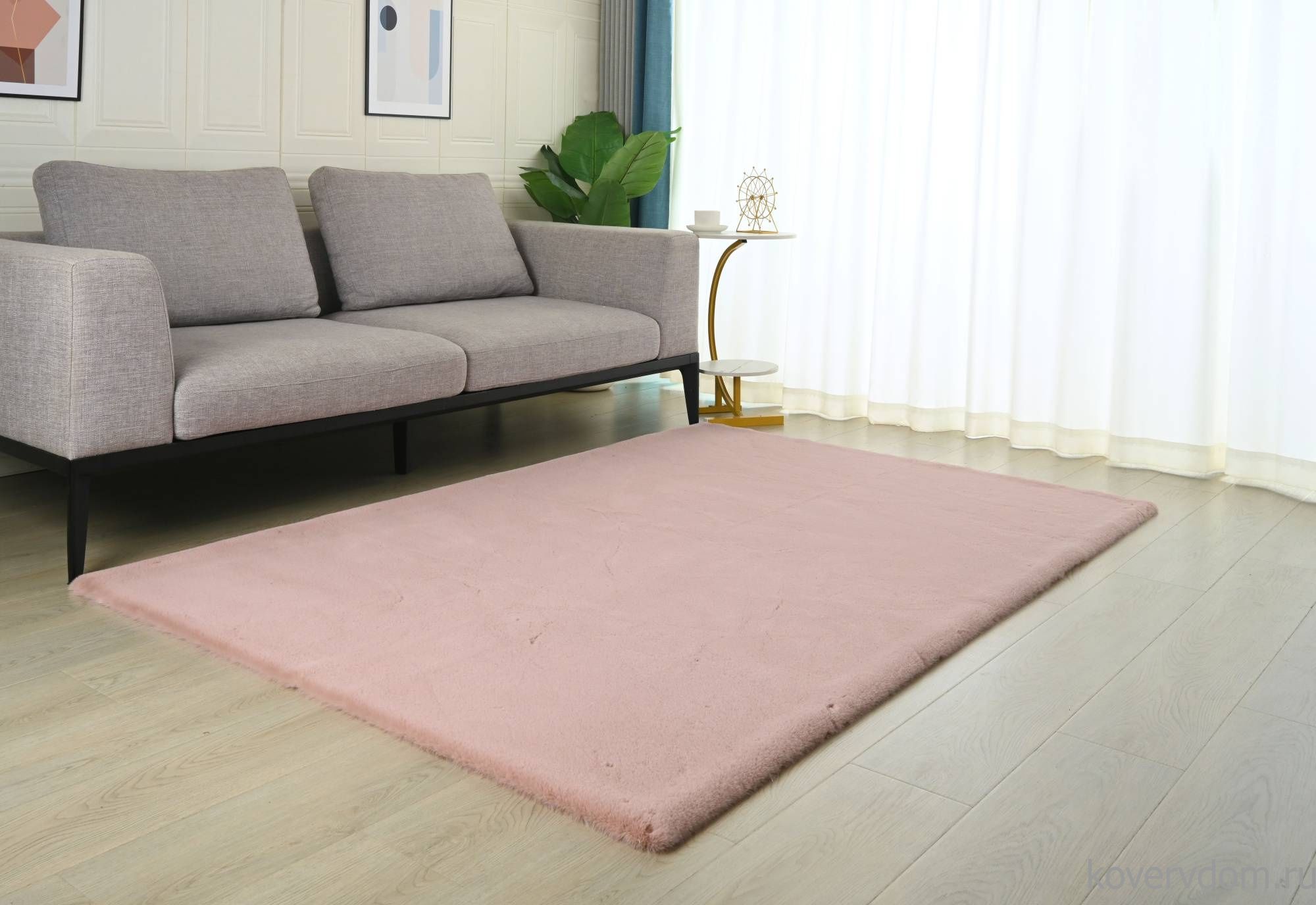 Ковер RABBIT PREMIUM MS1000 PINK