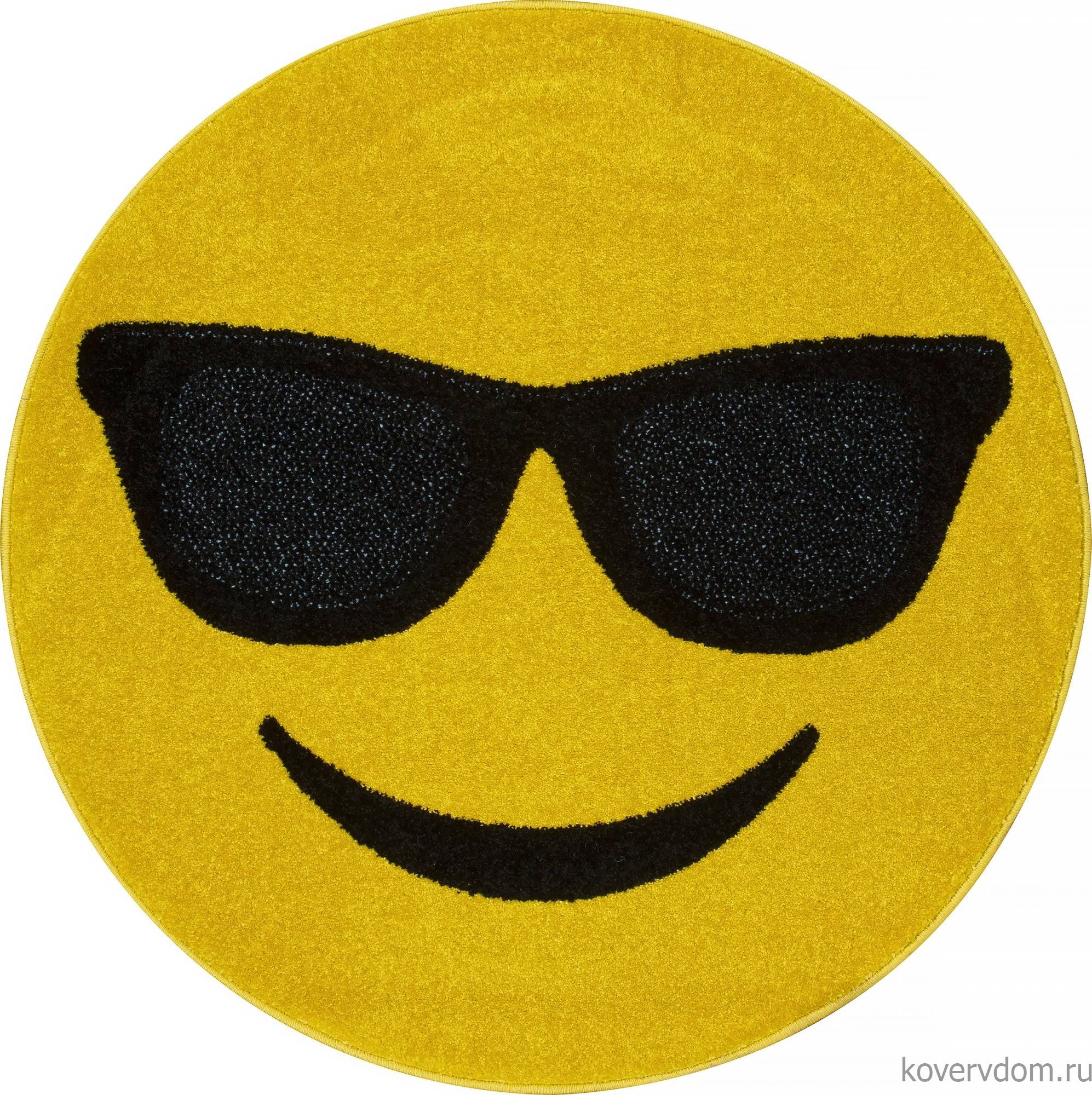 Ковер SMILE NC15 YELLOW Круг