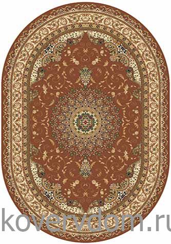 Ковер BUHARA d027 DARK PINK Овал