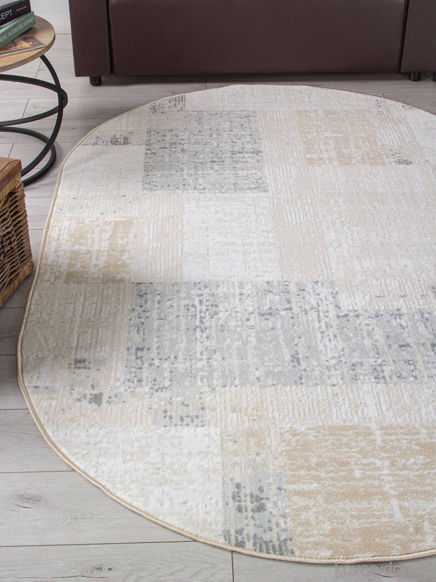 Ковер CUBA F387 BEIGE Овал