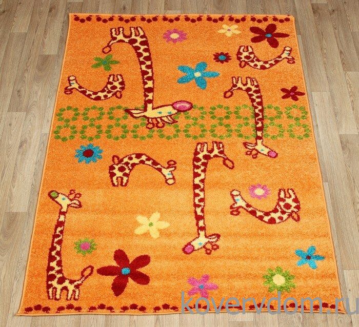 Ковер детский FUNKY Giraffe a apricot