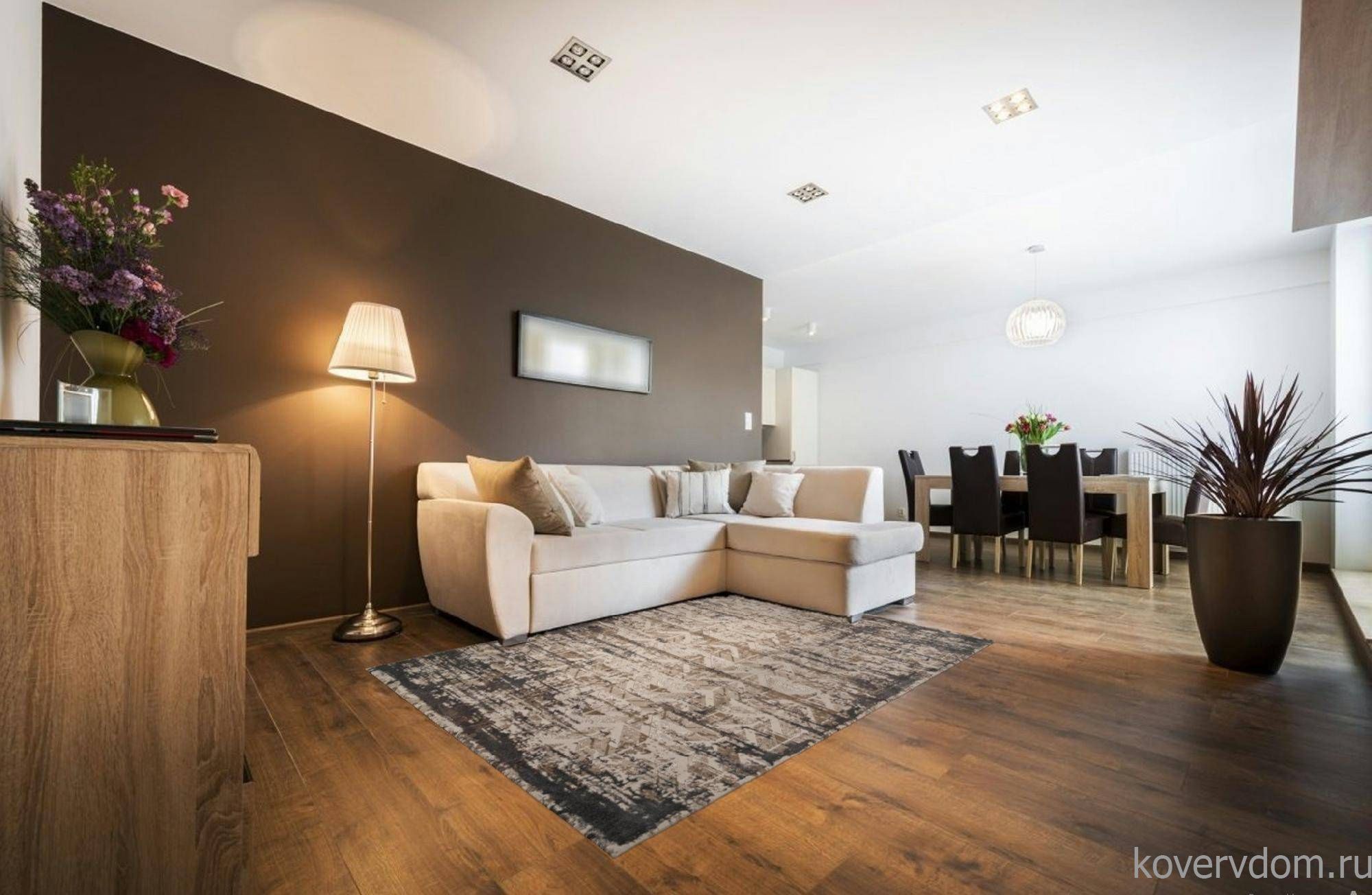 Ковер SIESTA-A M035A BONE / GRAY Ковер SIESTA-A M035A BONE / GRAY