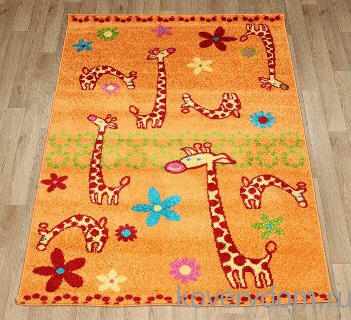 Ковер детский FUNKY Giraffe a apricot