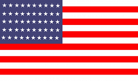 Оранжевый ковер флаг США flag of USA