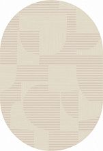 Овальный ковер бежевый DIOS F440 LIGHT CREAM Овал
